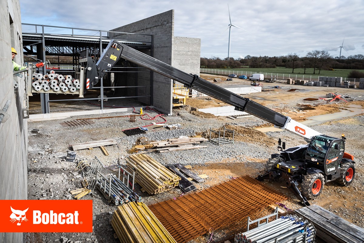 Teleszkópos rakodógép